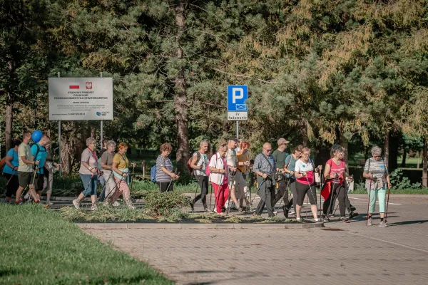 Na zdjęciu uczestnicy spaceru w ubiegłym roku 